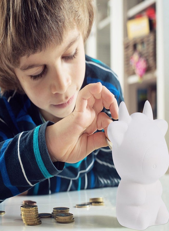TOYANDONA DIY Ceramic Animal Money Bank for Kids Paint Your Own Piggy Bank Sculpture Creative Saving Pot for Children S Birthday and Home Decoration - Image 5