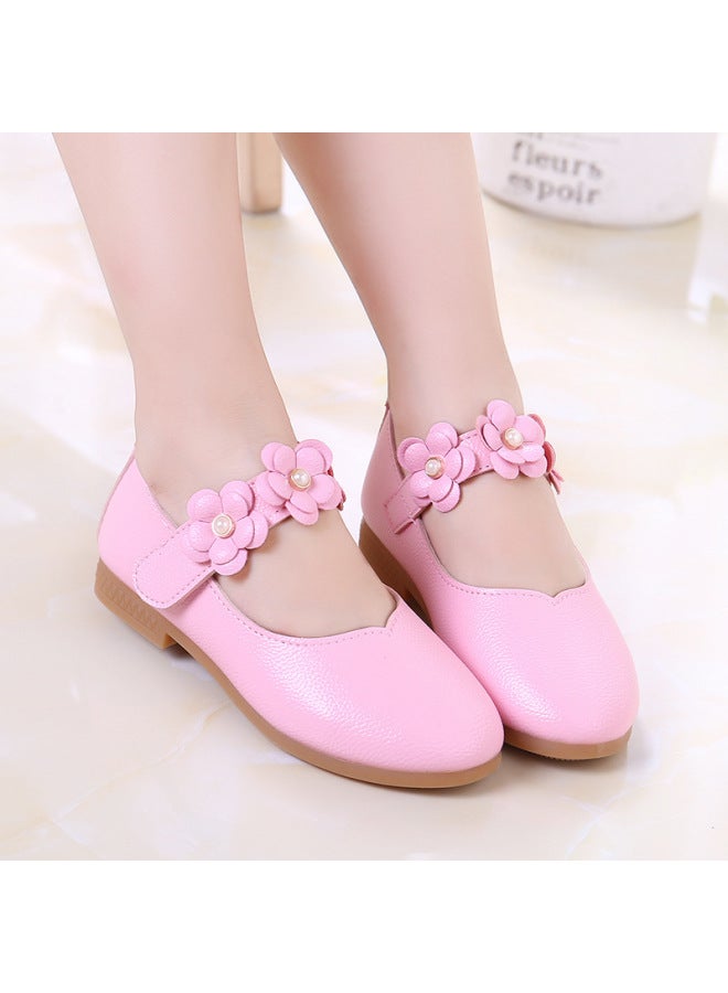 Girls' Leather Shoes, Children's Single Shoes, Middle-aged Children's Shoes, Princess Shoes, Spring Baby Walking Shoes - Image 2