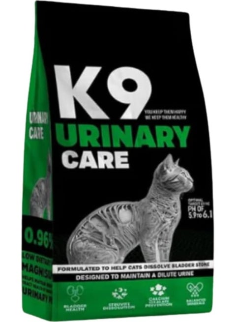 دراي فوود K9 للعناية بالجهاز البولي للقطط 2 كيلو