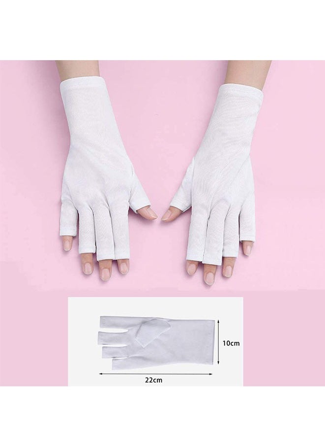 Muyixin UV Shield Gloves for UV Light Lamp Nail Dryer Anti UV Glove for Gel Manicures for LED/UV  - Image 4