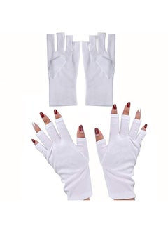 Muyixin UV Shield Gloves for UV Light Lamp Nail Dryer Anti UV Glove for Gel Manicures for LED/UV  - Image 1