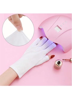 Muyixin UV Shield Gloves for UV Light Lamp Nail Dryer Anti UV Glove for Gel Manicures for LED/UV  - Image 2