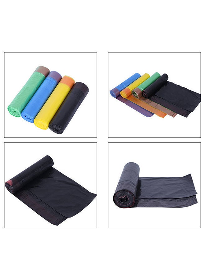 75-Piece Home Disposable Garbage Trash Bags Multicolour 45.0x25.0x5.0cm - Image 2