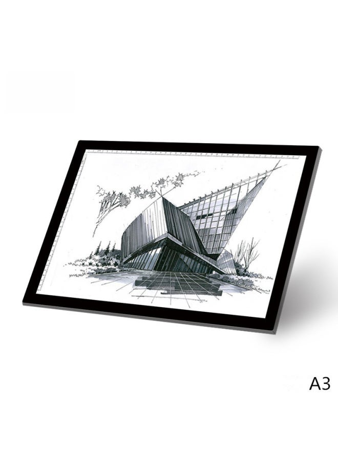 Jishengke Led Drawing Board Animation A4a3 Copy Table Copy Table Drawing Board Transparent Writing Table Copy Board Manufacturer - Image 2