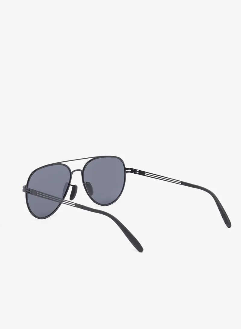 Robert Wood Polarized Lens Aviator Sunglasses
