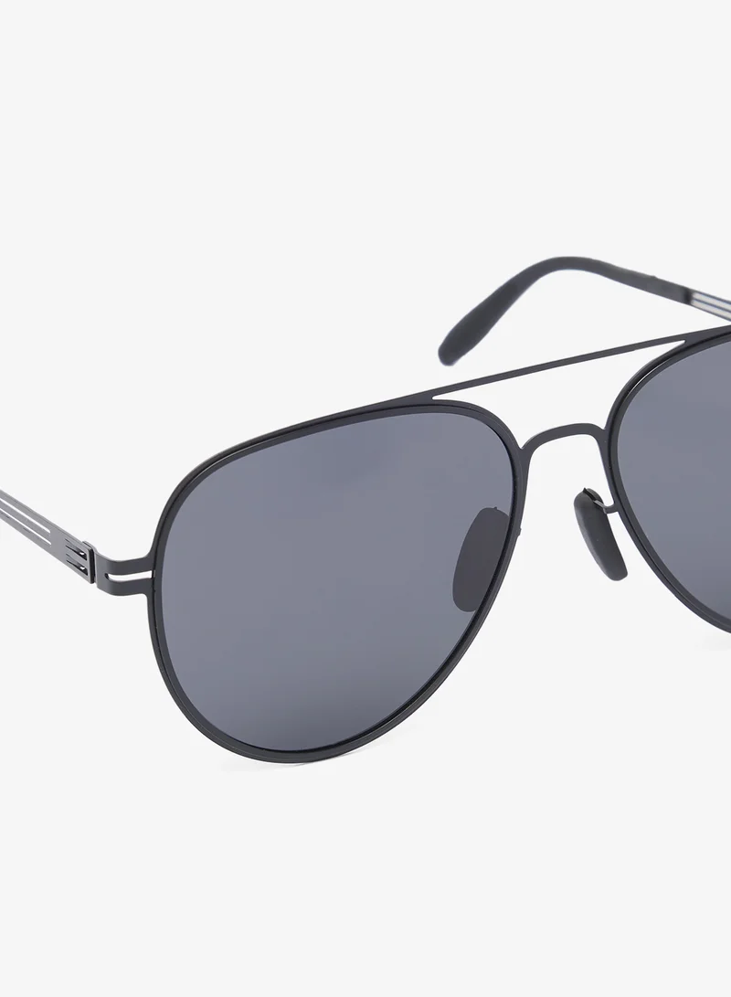 Robert Wood Polarized Lens Aviator Sunglasses