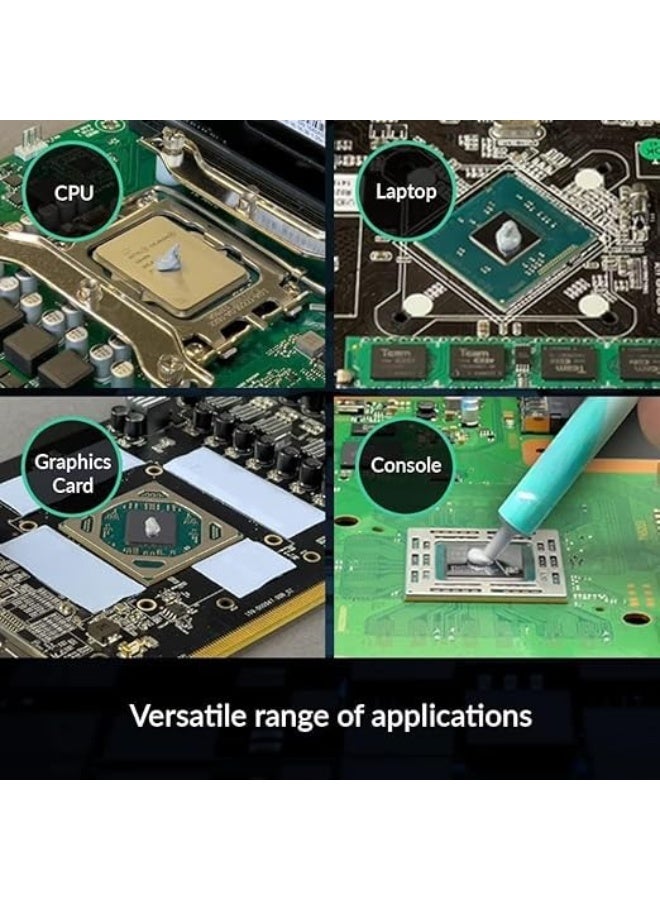 Thermal Paste 4g – High Performance CPU & GPU Grease, Non-Conductive, Long Durability, Suitable for Processors, Laptops & Consoles - Image 3