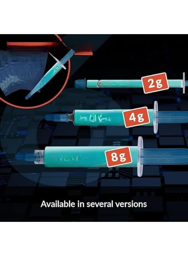 Thermal Paste 4g – High Performance CPU & GPU Grease, Non-Conductive, Long Durability, Suitable for Processors, Laptops & Consoles - Image 4