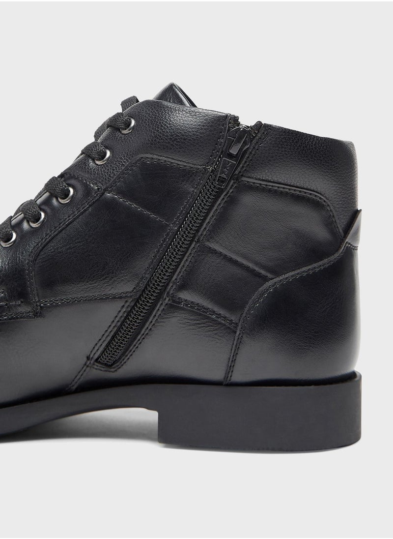 LBL by Shoexpress - Formal Lace Up Boot - Image 1