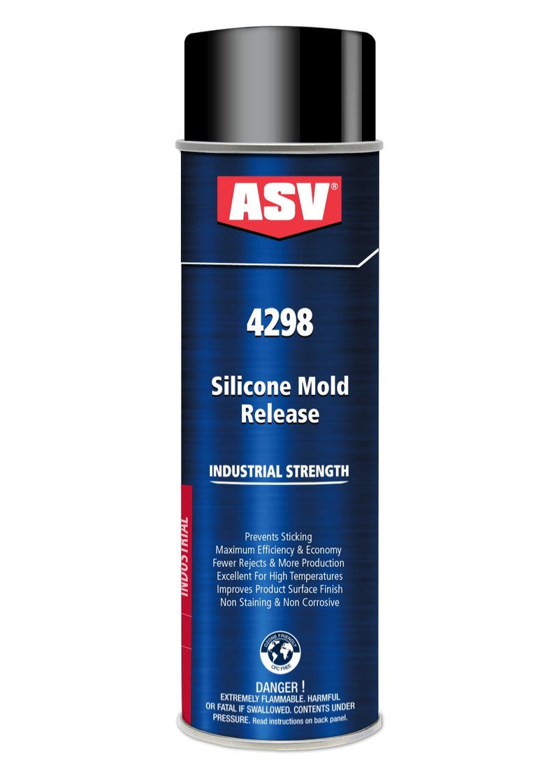 ASV 4298 رذاذ سيليكون لإطلاق القوالب 500 مل
