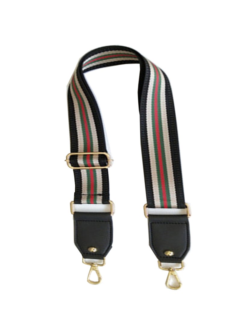 SYOSI Purse Straps, Wide Shoulder Strap Adjustable Replacement Crossbody Handbag Straps Wide Purse Strap Replacement Crossbody Strap Stripe Handbag Strap Guitar Style Shoulder Belt (Striped)  - Image 1