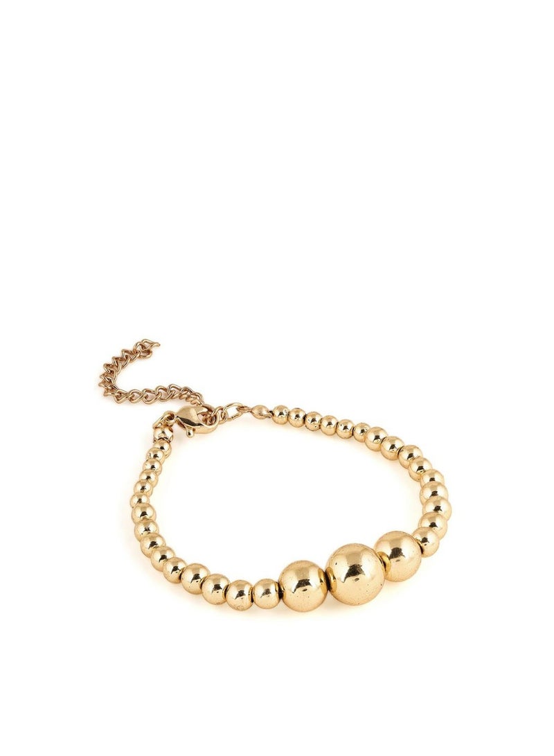 Priyaasi Women Pearls Wraparound Bracelet  - Image 3