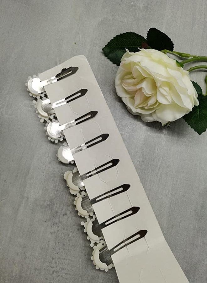 LIVECOOL Pearl Hair Clips Large Hair Clips Pins Barrette Hair for Women Girls Fashion Pearl Barrettes Women's Set Hairpin Korean Style Hair Clip (Pack of 3 +1 free, white pearl hair pin) - Image 4