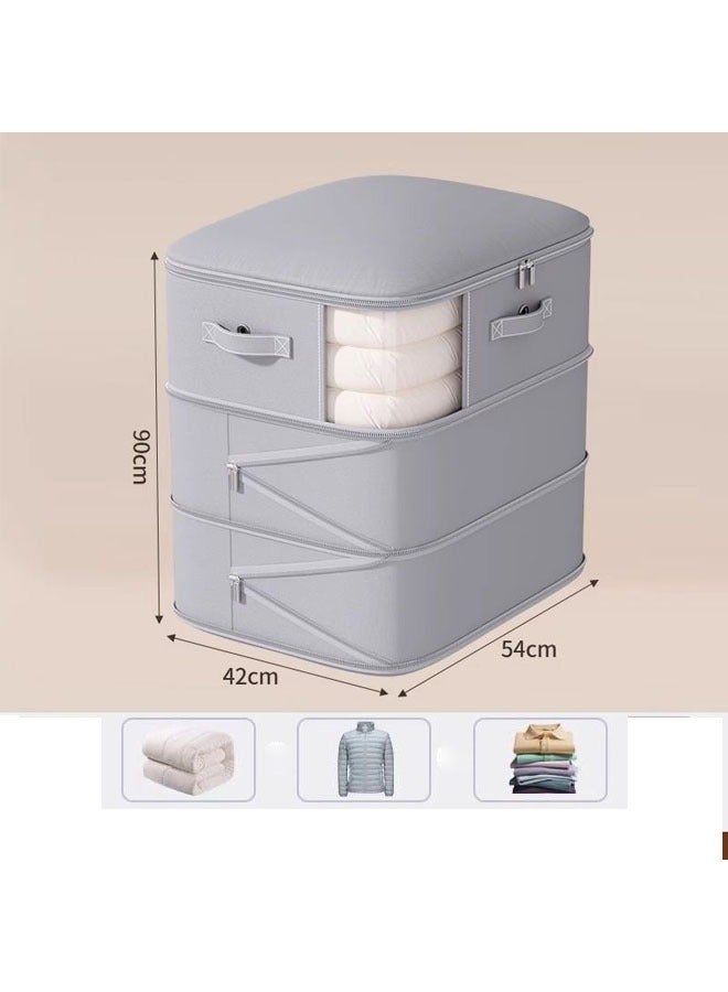 Bukela Portable Storage Bag, Large Capacity Portable Compression Storage Bag , Oversized, Suitable for Clothes, Quilts, Pillows, Sofa Cushions, Duvets, Ideal for Bedrooms and Living Rooms, Space-Saving Organizer Helper, - Image 3