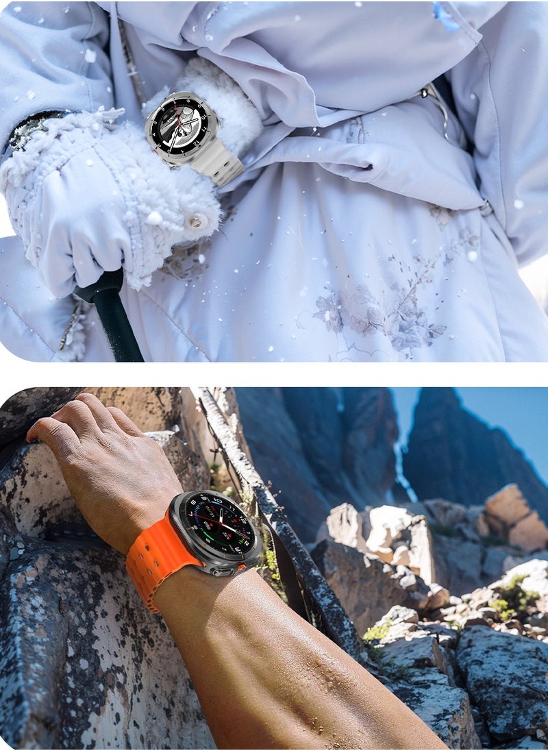 SH PROTECT TOUCH - Galaxy Watch 7 Ultra 47mm IP68 Waterproof Bluetooth Call Compass Smartwatch Smart Watch 7 Ultra 1.43" Super Amoled  Screen GPS Tracking Smart Watch  for Men Outdoor Sports - Image 1