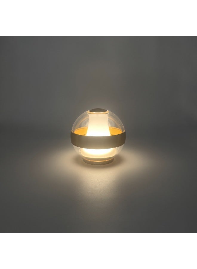 Leruena - MOON - Wireless LED Table Lamp - Seamless Dimming, Indoor/Outdoor Versatility, Up to 48H Runtime - Brushed Gold - Image 1
