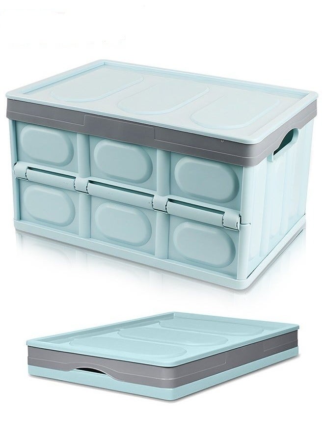 MIXDE Foldable Storage Box,Collapsible Camping Box With  Lid For Indoor Pool Toys Snacks, Portable Waterproof Storage Container For Outdoor Barbeque Picnic Fishing Car,Home Garage Organization  - Image 1