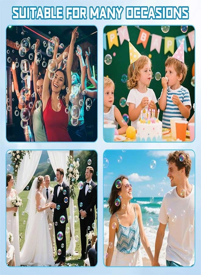 RAWAID Automatic Bubble Machine for Kids, Axe Light Up Bubble Maker with 130ml Solution, Outdoor Party/Birthday/Wedding Toys, Gift for Boys & Girls - Image 5