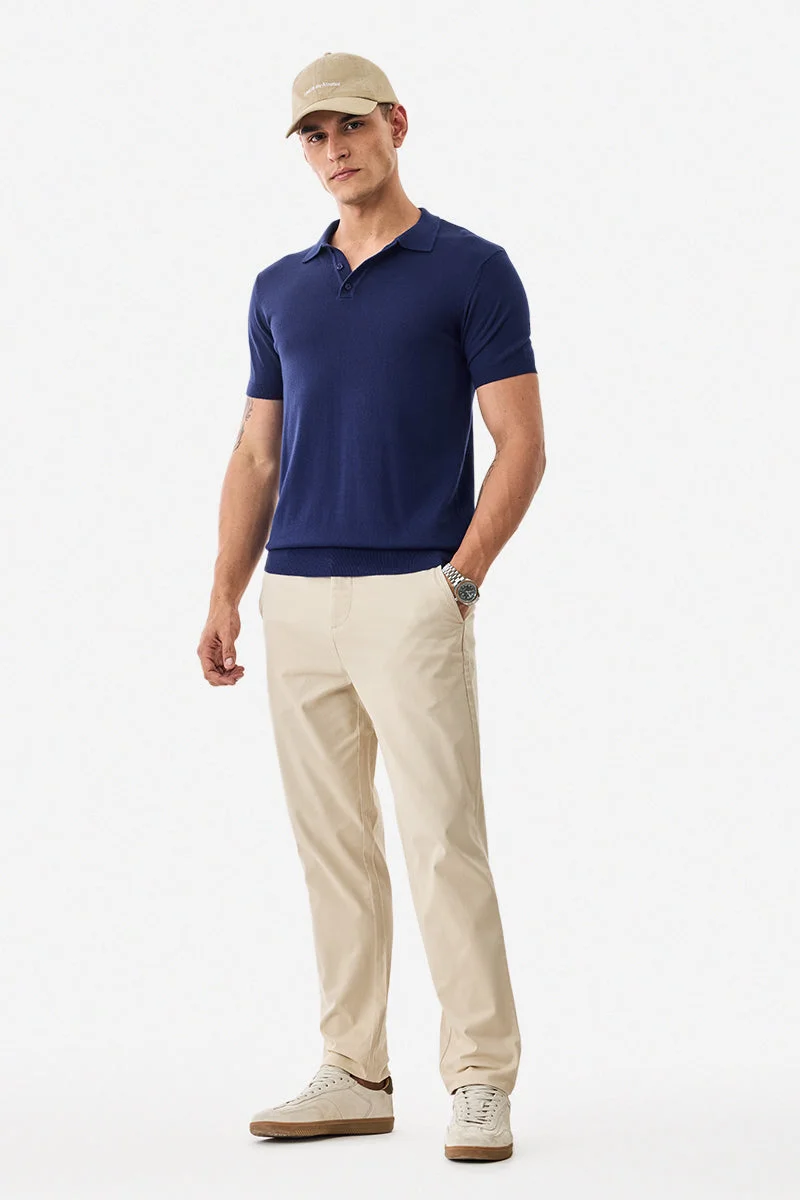 SNITCH بنطلون بقصة ضيقة مطاطي