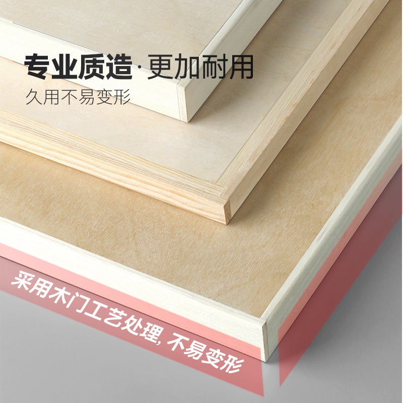 Zhongsheng Sketch Drawing Board Children'S Drawing Board 4K Wooden Drawing Board Easel 2 Open Drawing Board Sketch Drawing Board - Image 3