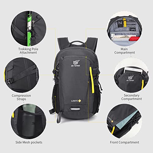 SKYSPER Small Hiking Backpack, 20L Lightweight Travel Backpacks Hiking Daypack for Women Men - Image 4