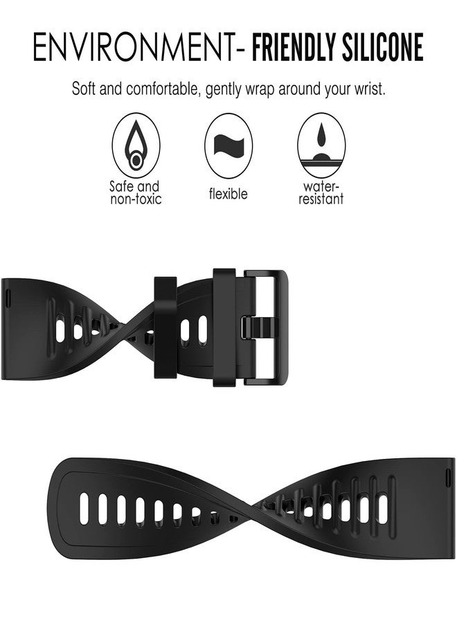 QGHXO Band for Amazfit GTS 4/4 Mini/3/2/2e/ GTR Mini/GTR 42mm/Active, Soft Silicone Replacement Band for Amazfit Bip 3/3 Pro/U Pro/S lite/Lite/S/U - Image 3