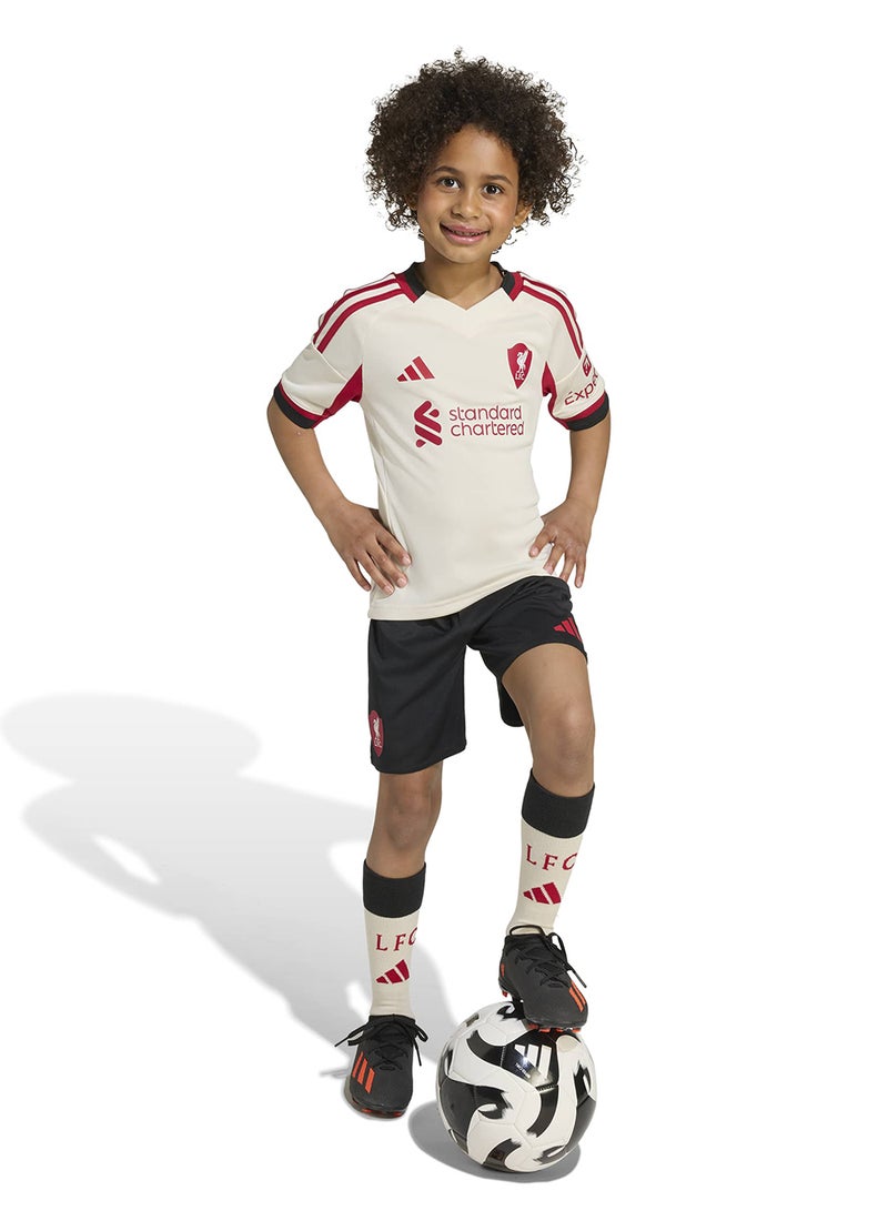 Adidas Kids Liverpool Fc 25/26 Away Mini Kit - Image 4