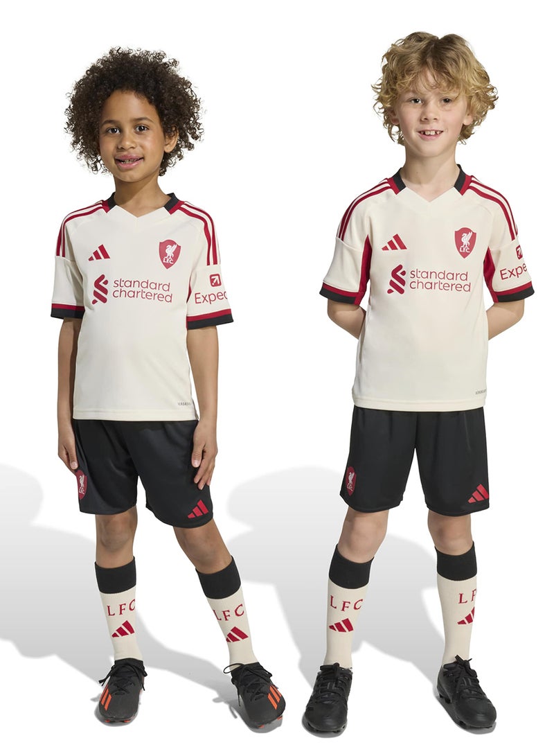 Adidas Kids Liverpool Fc 25/26 Away Mini Kit - Image 1