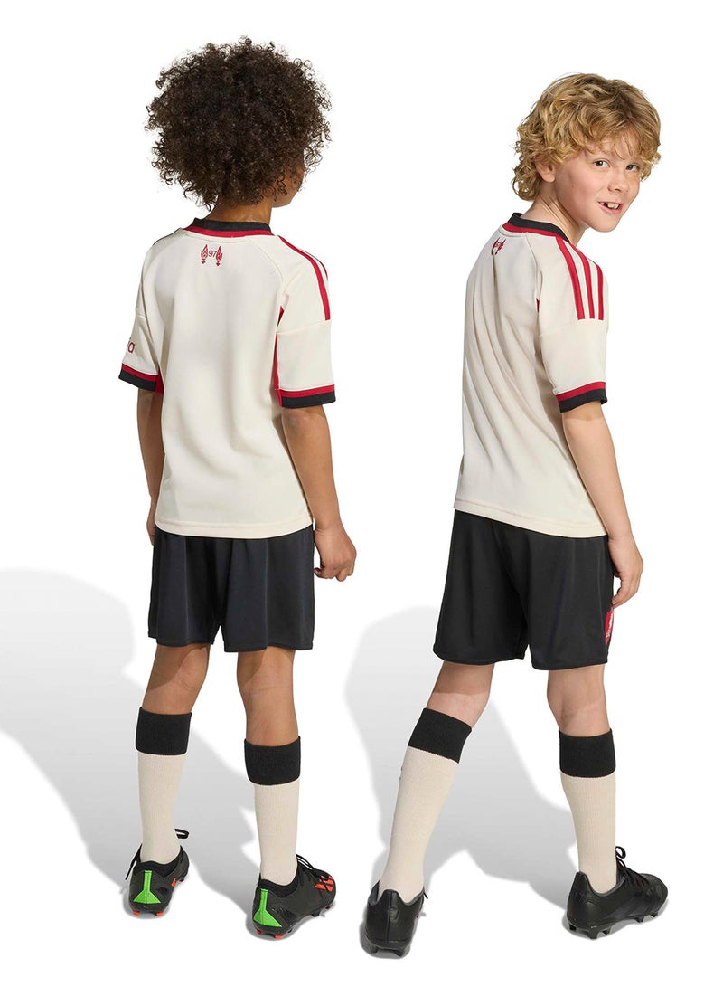 Adidas Kids Liverpool Fc 25/26 Away Mini Kit - Image 2