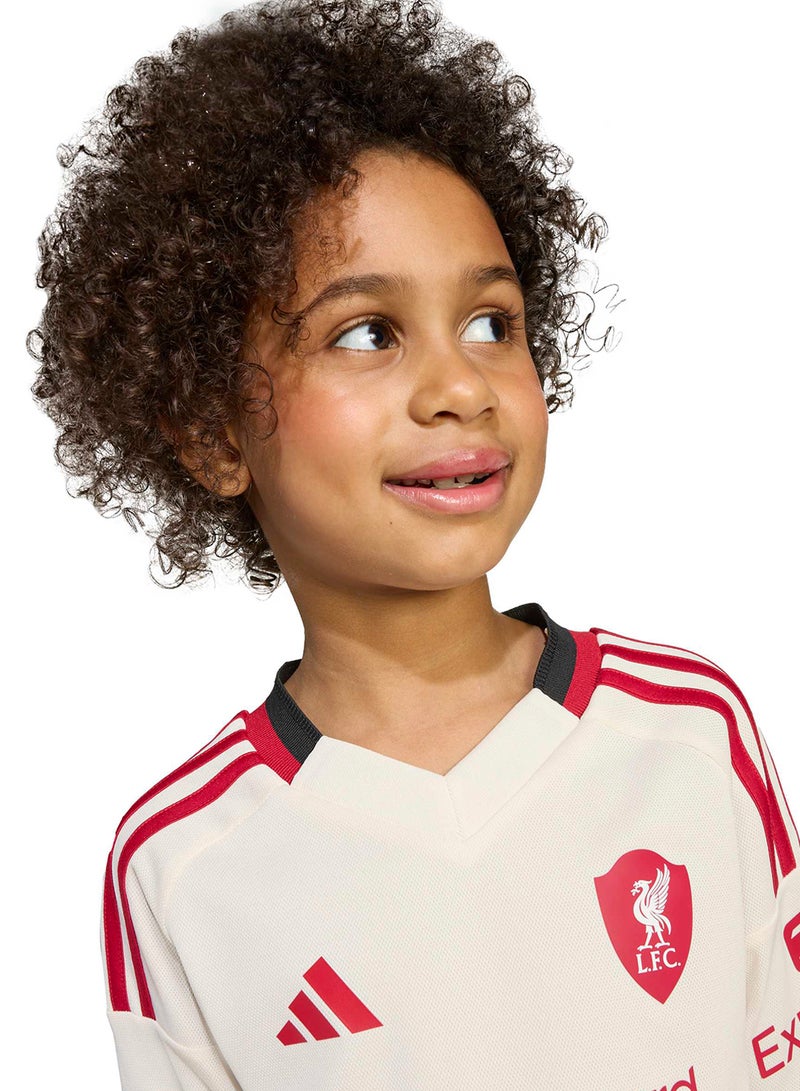 Adidas Kids Liverpool Fc 25/26 Away Mini Kit - Image 3