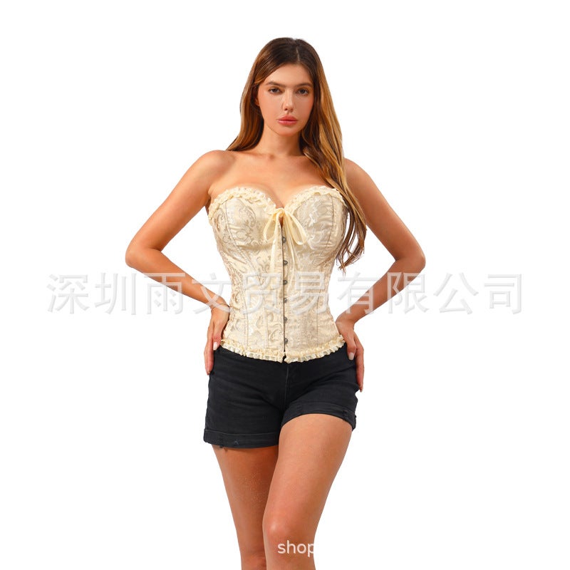 Shapewear Manufacturer Corset Bridal Dress Waist Cincher Tummy Control Vest Waist Trainer Court-Style Corset Waist Support Model - Image 1