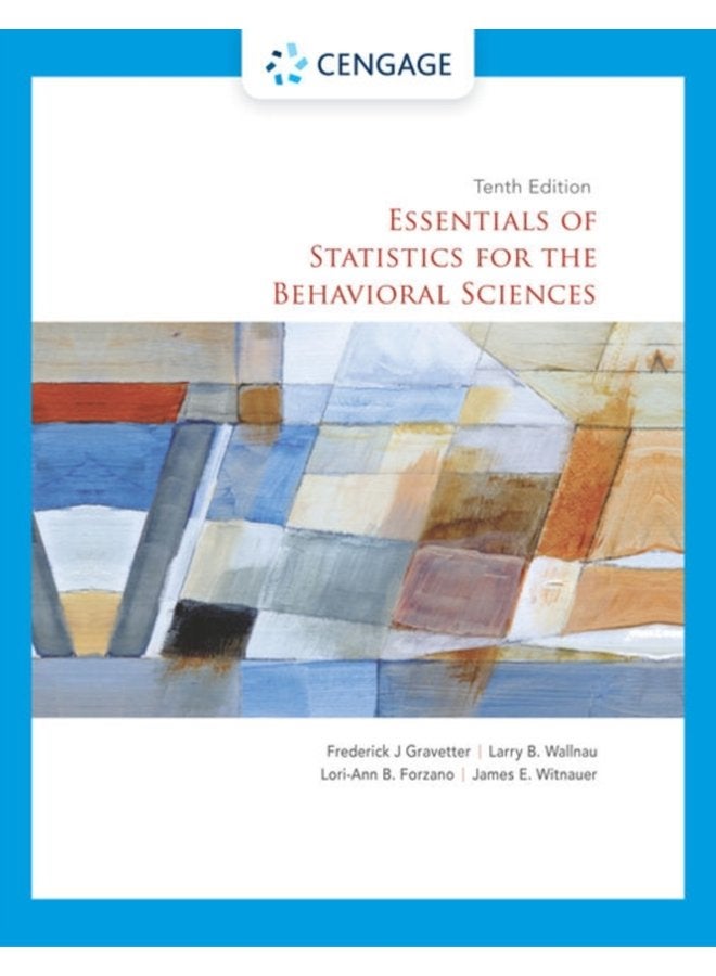 Essentials of Statistics for the Behavioral Sciences - Paperback