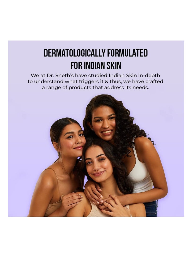 Dr. Sheth's Rosehip & Retinol Serum with Rosehip Oil Extract and 0.3% Retinol | Retinol serum for face | Anti Ageing, Reduces fine lines - Image 4