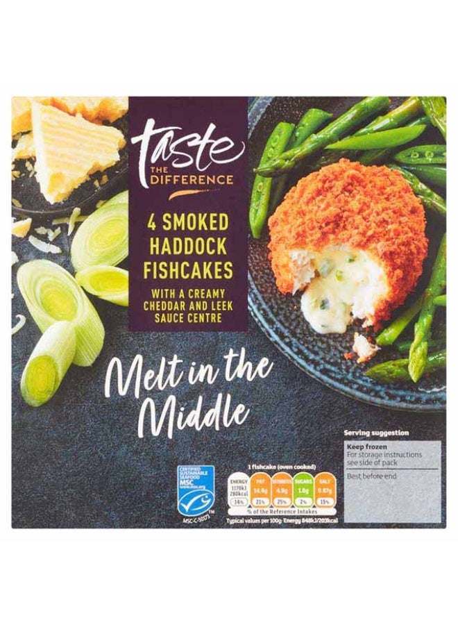 Melty Haddock Fishcakes, Smoked - 580g, UK