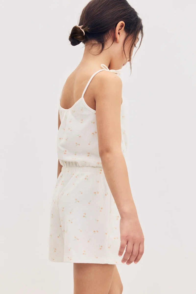 اتش اند ام جمبسوت من التيري مزين بنقشة