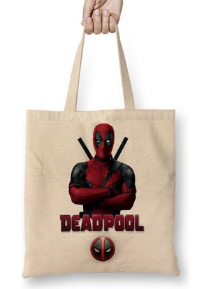 Print Shop Marvel Deadpool Tote Bag Long Handle