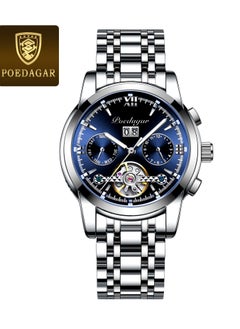POEDAGAR Men's Automatic Watches ，Waterproof Luminous Men's Mechanical Watch- 41mm  - Image 1