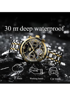 POEDAGAR Men's Automatic Watches ，Waterproof Luminous Men's Mechanical Watch- 41mm  - Image 2