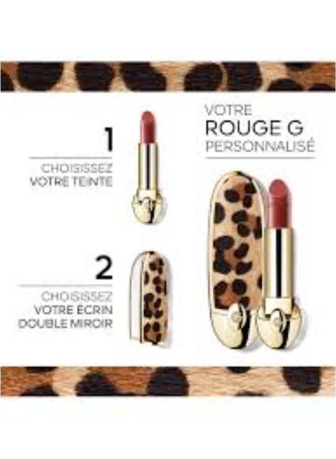 غيرلان جيرلان روج جي لو كابوت دوبل ميروير أحمر الشفاه كاب لو فوف - Image 4