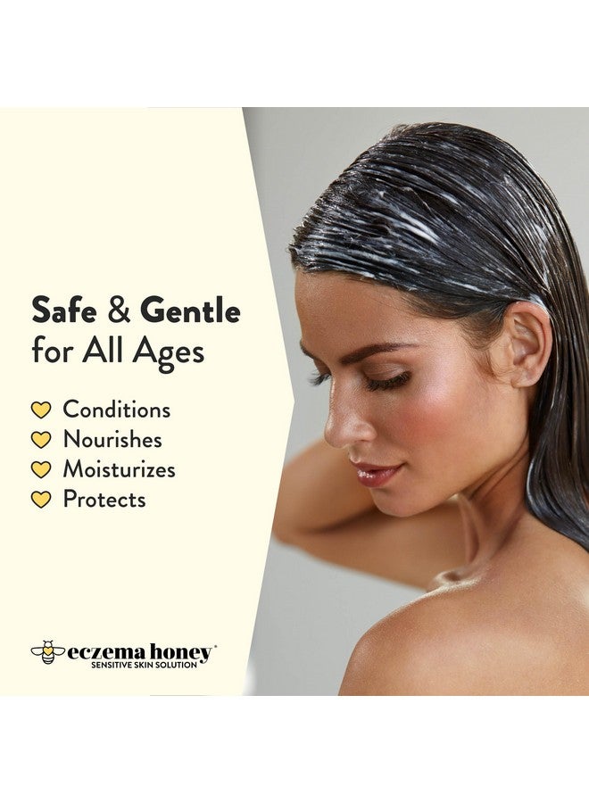 ECZEMA HONEY Nourishing Conditioner - Helps with Psoriasis, Dermatitis, & Flaking - Daily Dandruff Conditioner & Scalp Care - Itchy Scalp Treatment for Men, Women & Kids (8 Oz) - Image 3