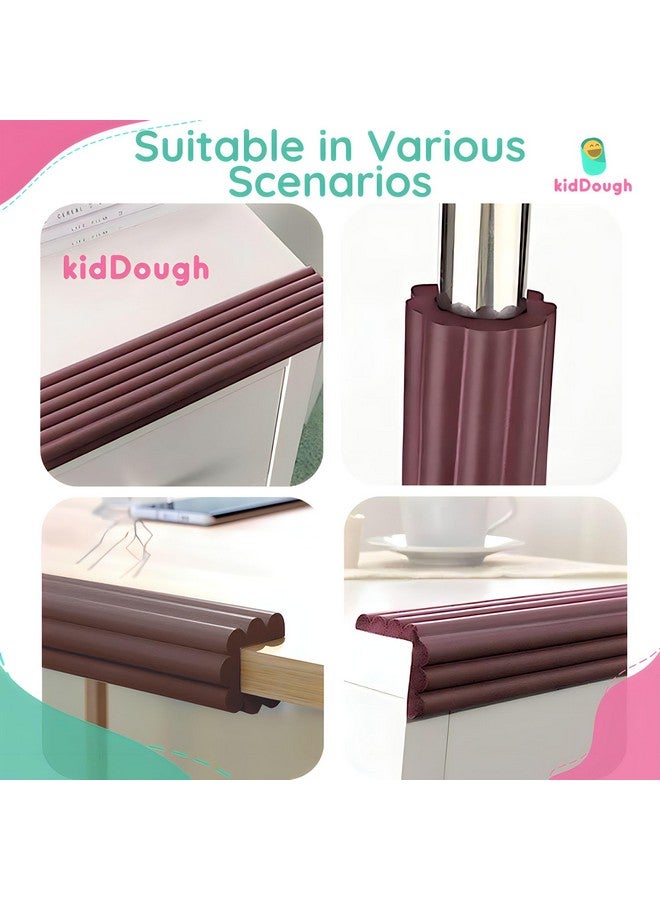 KidDough Baby Proofing Flat Edge Protector - 2 Meters Safety Strip, Furniture Edge Protector, Adjustable Dense Edge Guard For Kids Safety, Highly Shock Absorbant Edge Protector, Baby Safety Products - Image 4