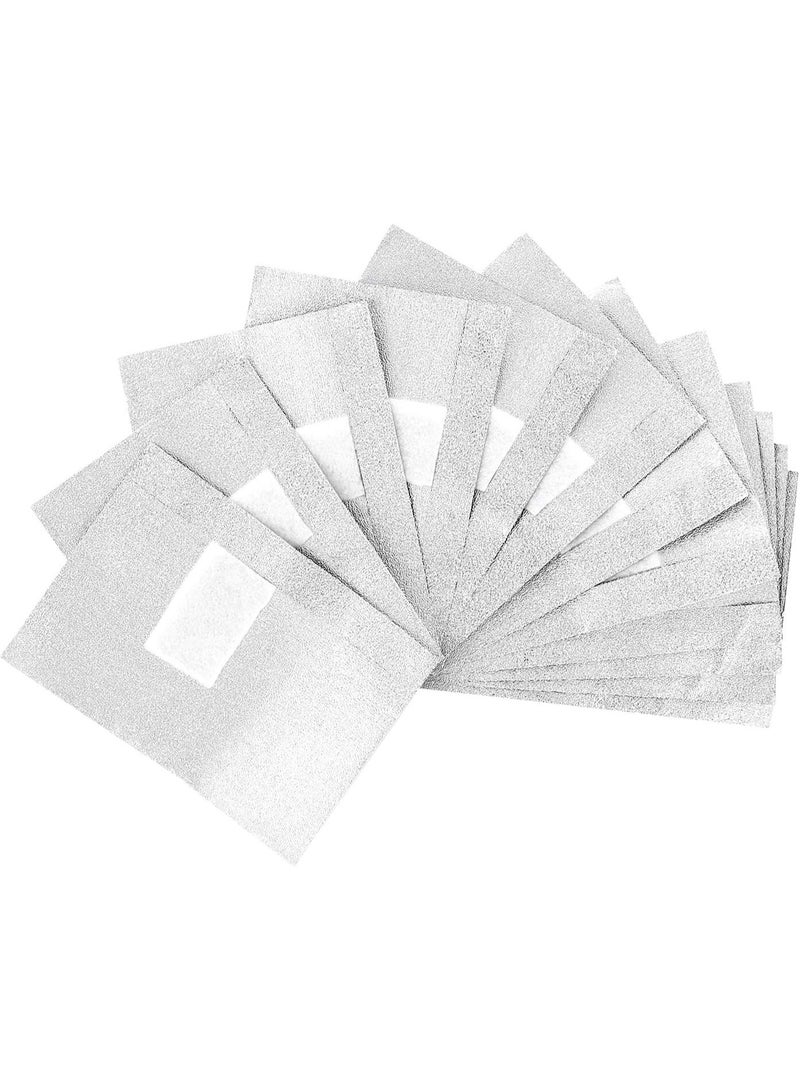 مايلي 100 قطعة من رقائق إزالة طلاء الأظافر الجل رقائق ألومنيوم مع وسادات قطنية خالية من الوبر مثبتة مسبقًا لإزالة طلاء الأظافر الجل بسرعة ولطف - Image 4