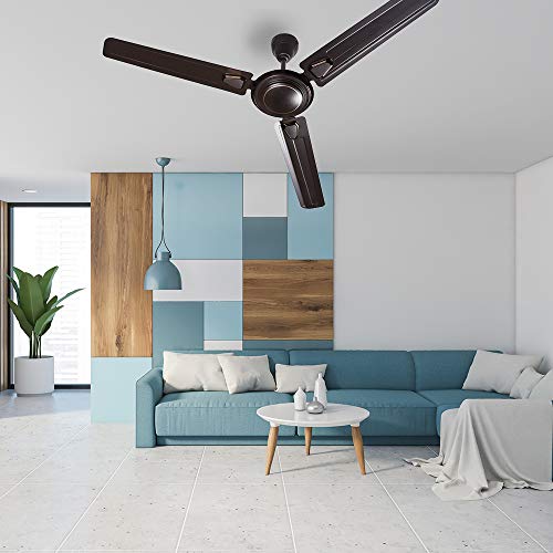 Crompton Super Briz Deco 1200 mm (48 Inch) High Speed Decorative Ceiling Fan (Smoked Brown), Pack Of 1, 4 stars - Image 5