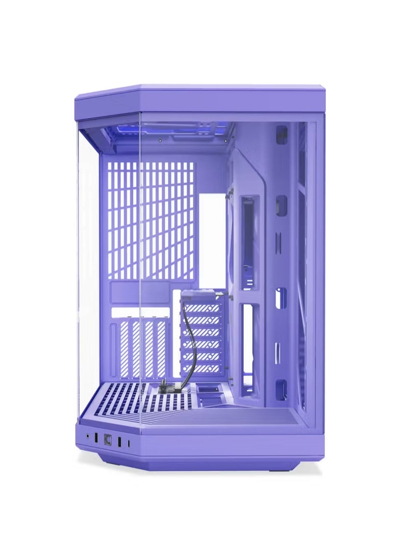 HYTE HYTE Y70 Dual-Chamber Mid-Tower ATX Case - Taro Milk  - Image 2