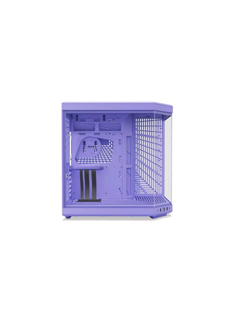 HYTE HYTE Y70 Dual-Chamber Mid-Tower ATX Case - Taro Milk  - Image 5