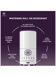 Leylak Leylak WHITENING ROLL ON DEODORANT  - Image 4