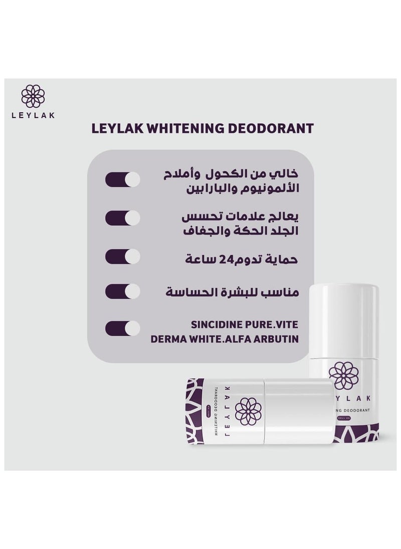 Leylak Leylak WHITENING ROLL ON DEODORANT  - Image 2