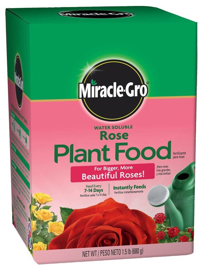MIRACLE-GRO Plant Food, 1.5lbs (Rose Fertilizer) - Image 1