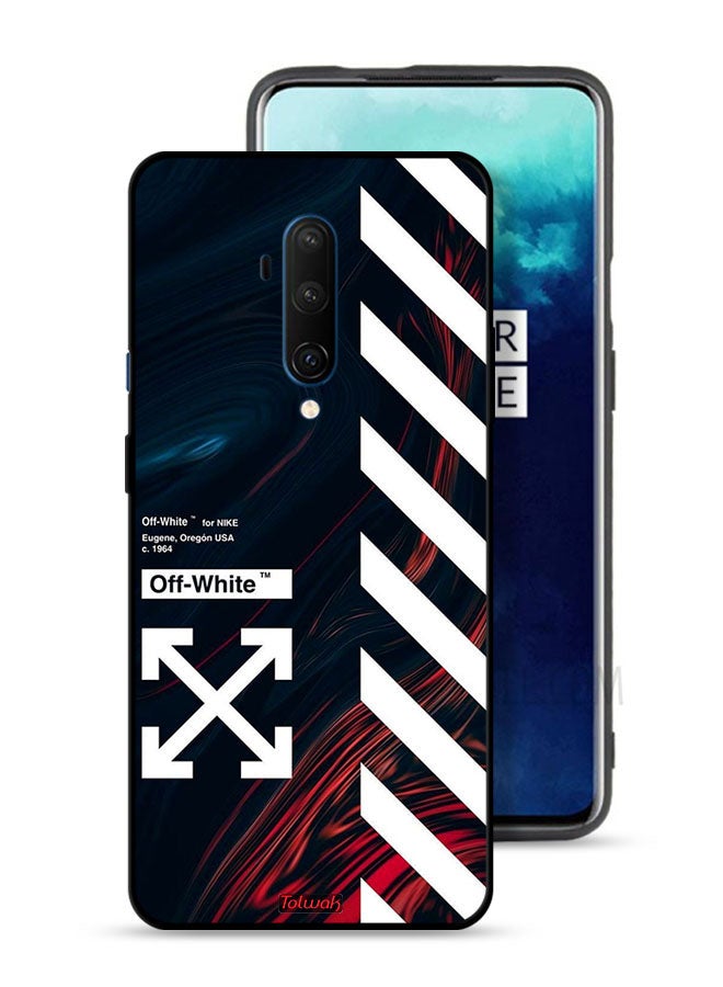 Tolwak OnePlus 7T Pro Protective Case Cover Off White Sticker - Image 1