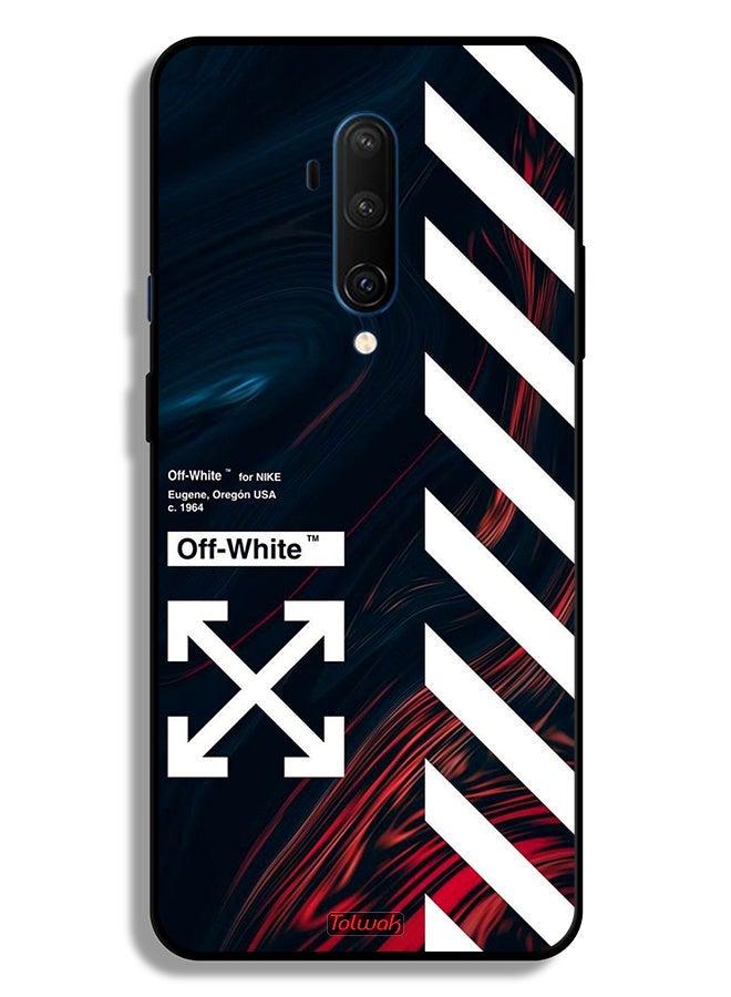 Tolwak OnePlus 7T Pro Protective Case Cover Off White Sticker - Image 2